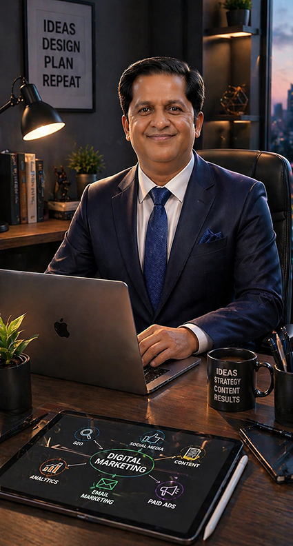 Pragnesh Parekh at work – Yashvi Graphics